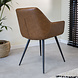 Industrial Dining Chair Cose Cognac Industrial Dining Chair Cose Cognac