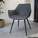 Industrial Dining Chair Cose Anthracite Industrial Dining Chair Cose Anthracite
