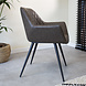 Industrial Dining Chair Cose Brown Industrial Dining Chair Cose Brown