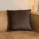Pillow Kyla Brown Eco-Leather 45X45CM Pillow Kyla Brown Eco-Leather 45X45CM