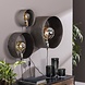 Industrial wall lamp Charger set of 3 Silver Industrial wall lamp Charger set of 3 Silver