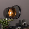 Industrial wall lamp + mirror Charger Silver