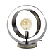 Industrial Table Lamp Rotar Silver Industrial Table Lamp Rotar Silver