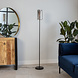 Industrial Floor Lamp Hugo Smoked Glass Industrial Floor Lamp Hugo Smoked Glass