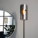 Industrial Floor Lamp Hugo Smoked Glass Industrial Floor Lamp Hugo Smoked Glass