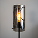 Industrial Floor Lamp Hugo Smoked Glass Industrial Floor Lamp Hugo Smoked Glass