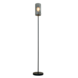 Industrial Floor Lamp Hugo Smoked Glass Industrial Floor Lamp Hugo Smoked Glass