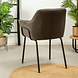 Industrial Dining Chair Club Anthracite Industrial Dining Chair Club Anthracite