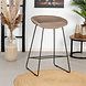 Velvet Bar Stool Oslo Taupe 66CM Velvet Bar Stool Oslo Taupe 66CM
