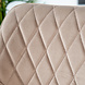 Velvet dining chair Mika Taupe with arm Velvet dining chair Mika Taupe with arm