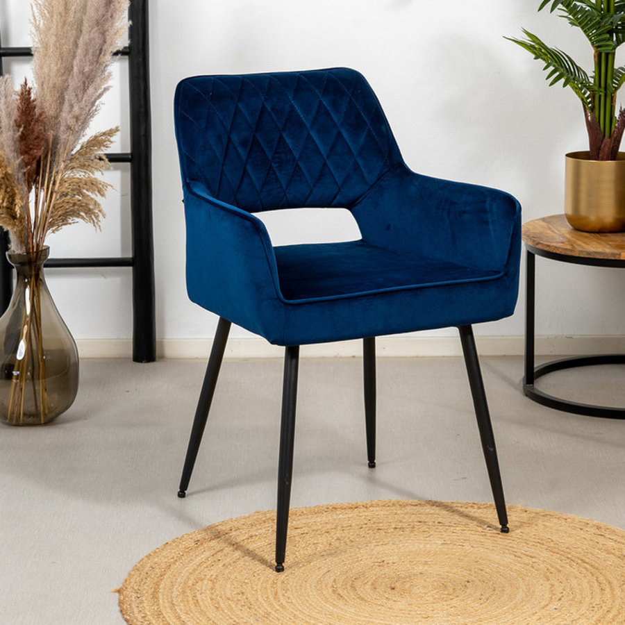 velvet dining arm chair