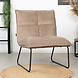 Velvet Armchair Malaga Taupe Velvet Armchair Malaga Taupe