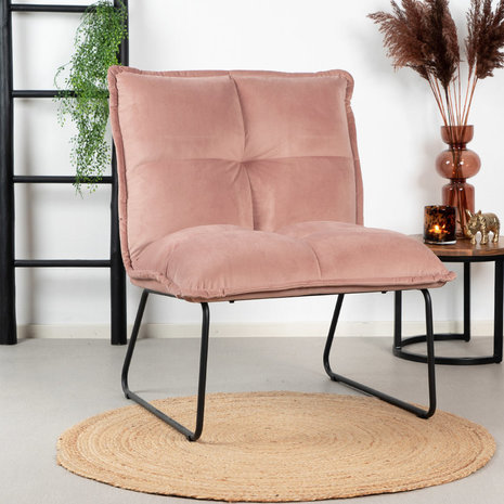 Made pink armchair deals