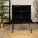 Velvet Armchair Malaga Black Velvet Armchair Malaga Black