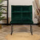 Velvet Armchair Malaga Green Velvet Armchair Malaga Green