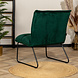 Velvet Armchair Malaga Green Velvet Armchair Malaga Green