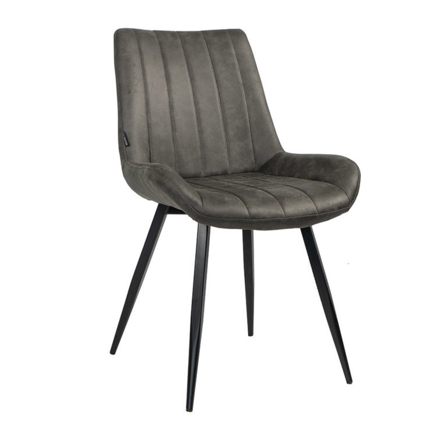 Industrial Dining Chair Brooke Anthracite