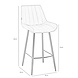 Industrial Bar Stool Brooke Cognac Industrial Bar Stool Brooke Cognac