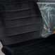 Velvet Dining Chair Toby Black Velvet Dining Chair Toby Black