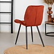 Velvet Dining Chair Toby Copper Velvet Dining Chair Toby Copper