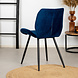 Velvet Dining Chair Toby Blue Velvet Dining Chair Toby Blue