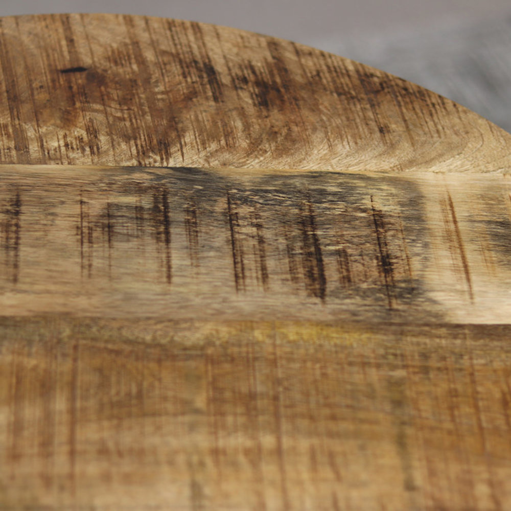 Industrial coffee table Jessie mango wood set of 2 Furnwise