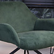 Modern Armchair Emily Corduroy Green Modern Armchair Emily Corduroy Green