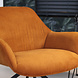 Modern Armchair Emily Corduroy Cognac Modern Armchair Emily Corduroy Cognac