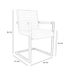 Industrial Dining Chair Block Eco-Leather Olive Green Industrial Dining Chair Block Eco-Leather Olive Green