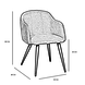 Velvet Dining Chair Hanna Chenille Fabric Black Velvet Dining Chair Hanna Chenille Fabric Black
