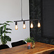 Industrial Ceiling Light Straight 4L Industrial Ceiling Light Straight 4L
