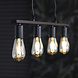 Industrial Ceiling Light Straight 4L Industrial Ceiling Light Straight 4L