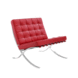 Modern Armchair Barcelona Red Leather Modern Armchair Barcelona Red Leather