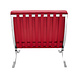 Modern Armchair Barcelona Red Leather Modern Armchair Barcelona Red Leather