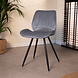 Velvet Dining Chair Barron Antracite Velvet Dining Chair Barron Antracite