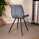Velvet Dining Chair Barron Antracite Velvet Dining Chair Barron Antracite