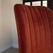 Velvet Dining Chair Barron Copper Velvet Dining Chair Barron Copper