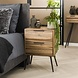 Bedside Table Strip Teca 2 drawers Bedside Table Strip Teca 2 drawers