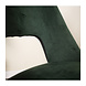 Industrial Rotatable Dining Chair Mila Velvet Green Industrial Rotatable Dining Chair Mila Velvet Green