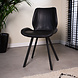Industrial Dining Chair Barry Black Industrial Dining Chair Barry Black