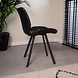 Industrial Dining Chair Barry Black Industrial Dining Chair Barry Black