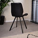 Industrial Dining Chair Barry Black Industrial Dining Chair Barry Black