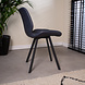 Industrial Dining Chair Barry Blue Industrial Dining Chair Barry Blue