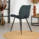 Velvet dining chair Miami anthracite Velvet dining chair Miami anthracite