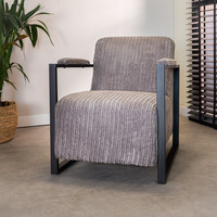 Modern Arm Chair Madeline Grey