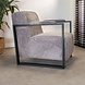 Modern Arm Chair Madeline Grey Modern Arm Chair Madeline Grey