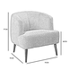 Teddy Arm Chair Nora White Teddy Arm Chair Nora White