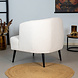 Teddy Arm Chair Nora White Teddy Arm Chair Nora White