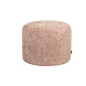 Chenille Poof Feline Pink Chenille Poof Feline Pink