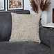 Pillow Feline Taupe 45 x 45 cm Pillow Feline Taupe 45 x 45 cm